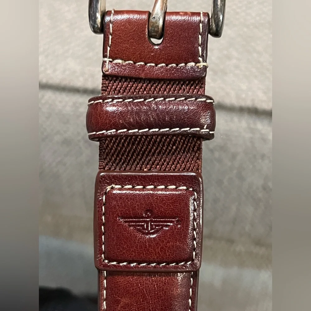 Men’s Dockers Brown‎ Leather Belt 42